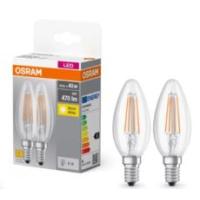 4099854090226 LED FLAMENT 4W SARI IŞIK E27 2'Lİ