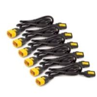 APC AP8704S-WW Power Cord Kit (6 ea), Locking, C13 to C14, 1.2m