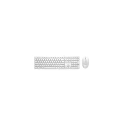 DELL 580-AKHG Pro Wireless Keyboard and Mouse KM5221W Turkish QWERTY White