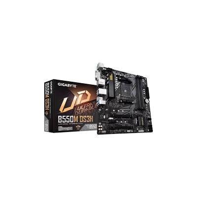 GIGABYTE B550M-DS3H MAB AMD B550 128GB AM4 DDR4 4733MHZ DVI HDMI EKRAN KARTI