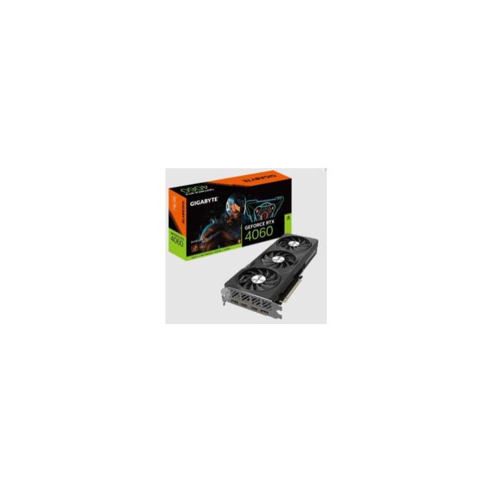 GIGABYTE GVN4060GAM-OC-8GD Nvidia RTX 4060 8 GB 128 bit DDR6 PCI-E 4.0 Ekran Kartı