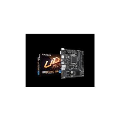 GIGABYTE H610M-S2H-V3-DDR4 Intel® H610 Motherboard with 6+1+1 Hybrid Phases Digital VRM Design PCIe