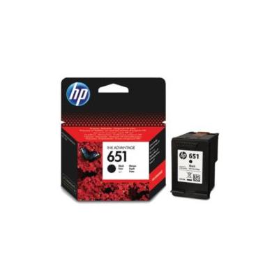 HP C2P10A No 651 600 Sayfa Siyah Kartuş