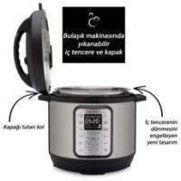 INSTANT 112-0184-01-EU Pot Duo Plus 9 u 1 Arada 5.7 Litre Yavaş Pişirici Pilav Pişirici Buharlı