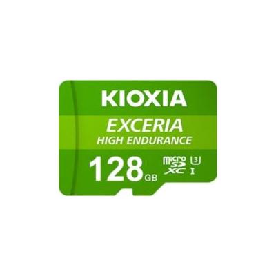 KIOXIA LMHE1G128GG2 128GB EXCERIA HIGH ENDURANCE microSD C10 U3 V30 A1 Hafıza kartı