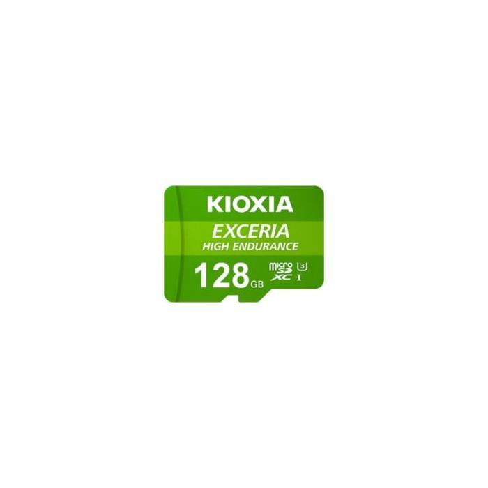 KIOXIA LMHE1G128GG2 128GB EXCERIA HIGH ENDURANCE microSD C10 U3 V30 A1 Hafıza kartı