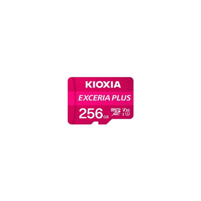 KIOXIA LMPL1M256GG2 256GB EXCERIA PLUS microSD C10 U3 V30 UHS1 A1 Hafıza kartı