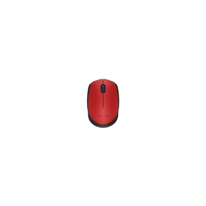 LOGITECH 910-004641 M171 Kablosuz Nano 1000DPI Kırmızı Mouse