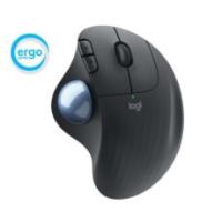 LOGITECH 910-005872 M575 Ergo Kablosuz Ergonomik Trackball 400DPI Siyah Mouse