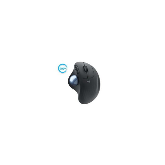 LOGITECH 910-005872 M575 Ergo Kablosuz Ergonomik Trackball 400DPI Siyah Mouse