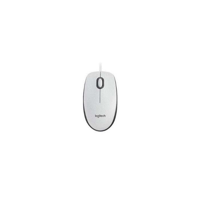 LOGITECH 910-006764 M100 Kablolu Optik Usb Beyaz Mouse