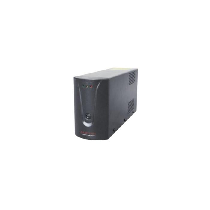 MAKELSAN MU00850L11EA005 850VA Line-İnteractive 1 Adet 12V 9AH Akü 5/12 Dk UPS Siyah Lion Modeli