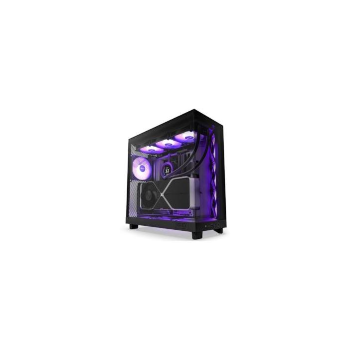 NZXT CC-H61FB-R1 H6 Flow RGB Siyah ATX Mid Tower Kasa