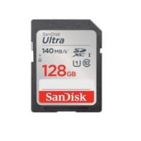 SANDISK SDSDUNB-128G-GN6IN Ultra UHS I 128GB SD Card 140MB/s