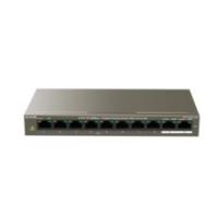 TEF1110P-8-102W TEF1110P-8-102W 10 Port 10/100 PoE Switch 8+2 Uplink Port