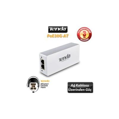 TENDA POE30G-AT POE30G-AT Gigabit POE Enjektörü  802.3af/at