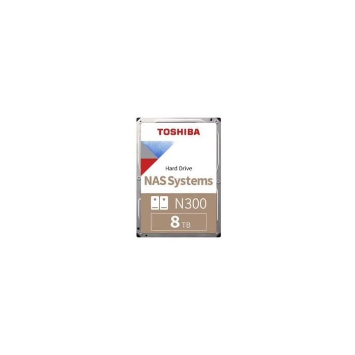 TOSHIBA HDWG480UZSVA 8TB N300 SATA 3.0 7200RPM 256MB 3.5' Dahili Disk