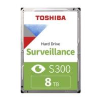 TOSHIBA HDWT380UZSVA 8TB S300 SATA3 7200Rpm 256MB 3.5" Dahili Güvenlik Diski