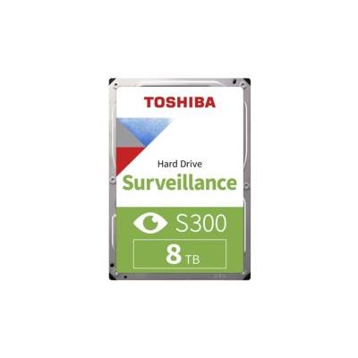 TOSHIBA HDWT380UZSVA 8TB S300 SATA3 7200Rpm 256MB 3.5" Dahili Güvenlik Diski