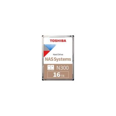 TOSHIBA HDWG31GUZSVA 3.5' 16TB 7200 SATA3 512MB N300 7/24 NAS