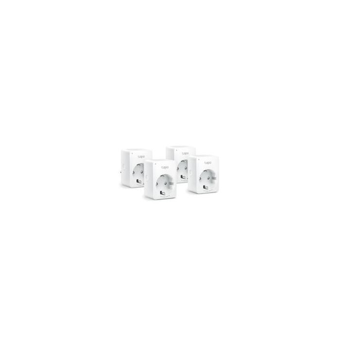 TP-LINK TAPO-P100-4P Min Mini Smart Wi-Fi Socket 4-pack