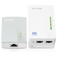 TP-LINK TL-WPA4220KIT 300Mbps 300M Mesafeli 2xLAN Port Powerline Adaptör