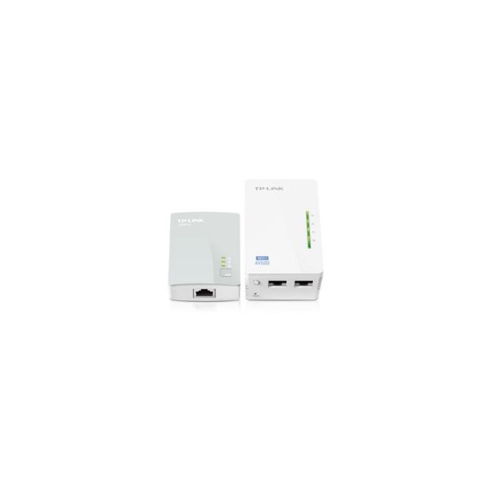 TP-LINK TL-WPA4220KIT 300Mbps 300M Mesafeli 2xLAN Port Powerline Adaptör