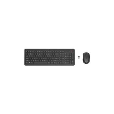 HP 2V9E6AA 330 Wireless Mouse Keyboard Combo Set Ingilizce - Siyah