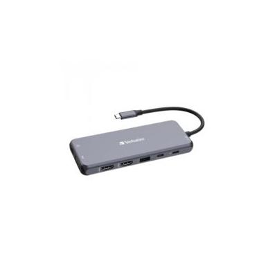 VERBATIM 32154 HUB USB-C Pro Multiport 14 Port 2 x HDMI VGAxRJ453 x USB-A 3.2 Gen1